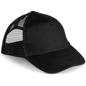 Trucker Cap - 5 Panel in Black