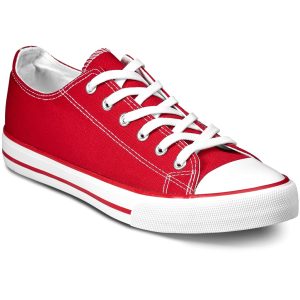 Unisex Trendi Canvas Sneaker in Red