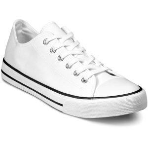 Unisex Trendi Canvas Sneaker in White