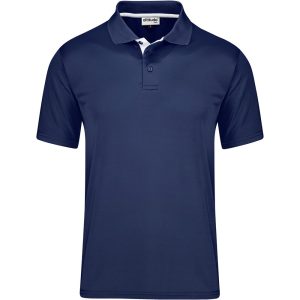 Kids Tournament Golf Shirt in Navy