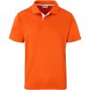 Kids Tournament Golf Shirt - Orange
