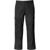 Mens Cargo Zip Off Pants - Black