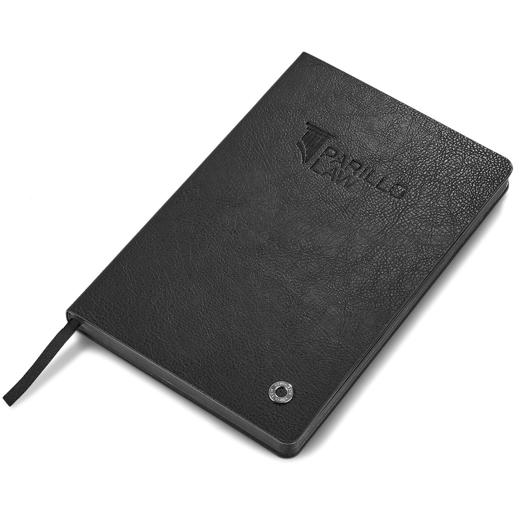 Alex Varga Corinthia A5 Hard Cover Notebook – Black