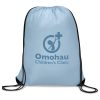 Altitude Symphony 210D Drawstring Bag - Light Turquoise