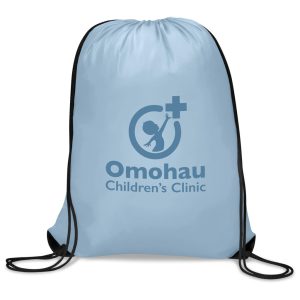 Altitude Symphony 210D Drawstring Bag in Light Turquoise