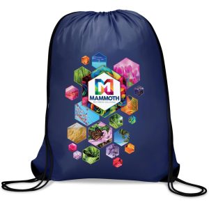 Altitude Symphony 210D Drawstring Bag in Navy