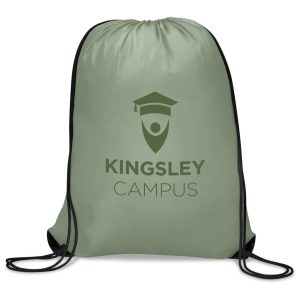 Altitude Symphony 210D Drawstring Bag in Sage