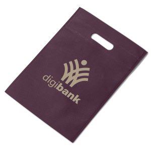 Altitude Bounce Non-Woven Gift Bag in Maroon