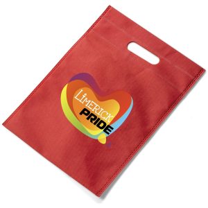 Altitude Bounce Non-Woven Gift Bag in Red