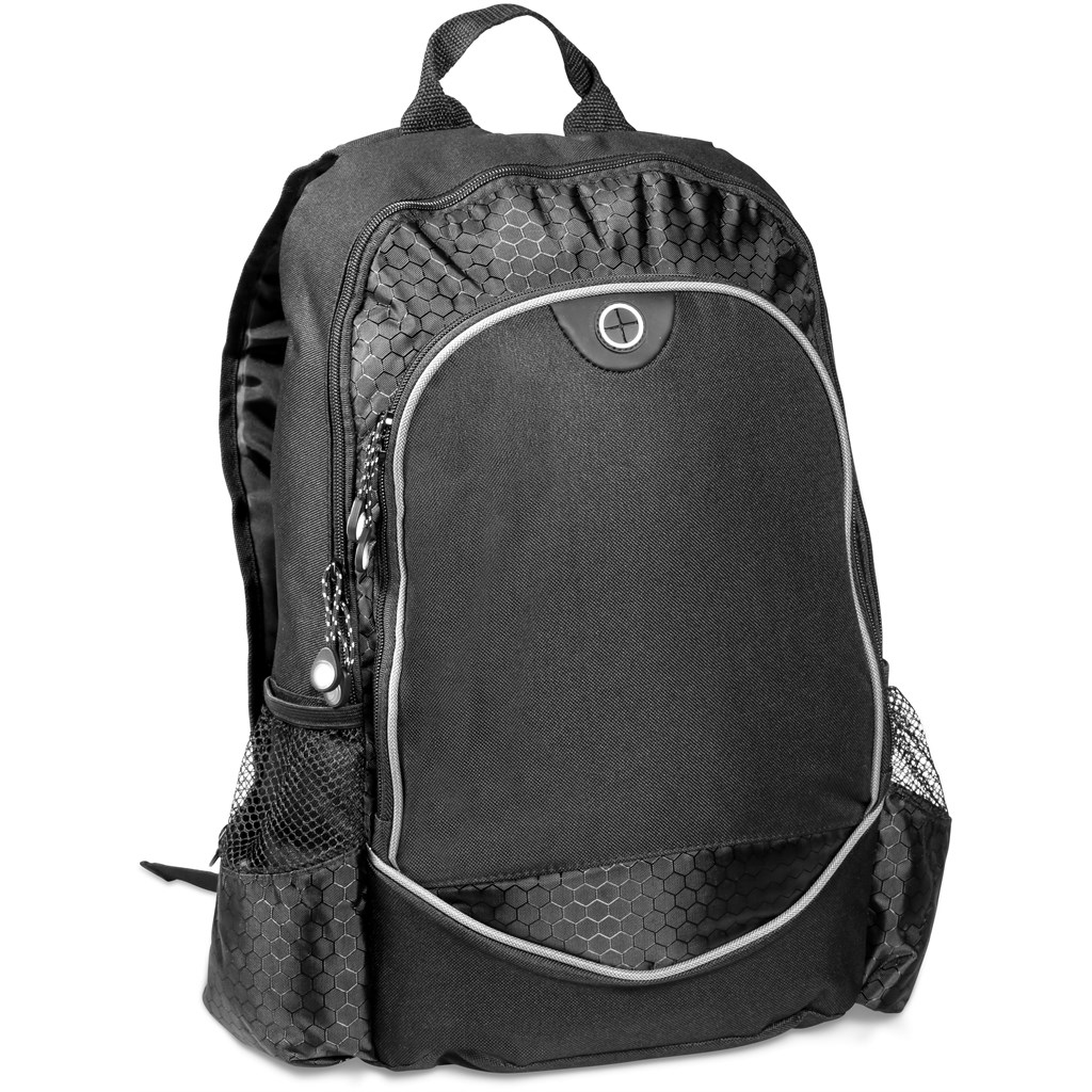 Hexagon Backpack – Black