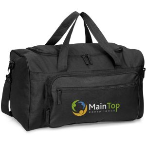 Tournament Sports Bag in Black
