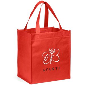 Gala Non-Woven Shopper in Red