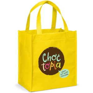 Gala Non-Woven Shopper in Yellow