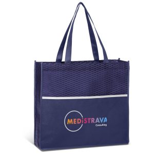 Altitude Brighton Non-Woven Shopper in Navy