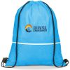 Altitude Brighton Non-Woven Drawstring Bag - Cyan