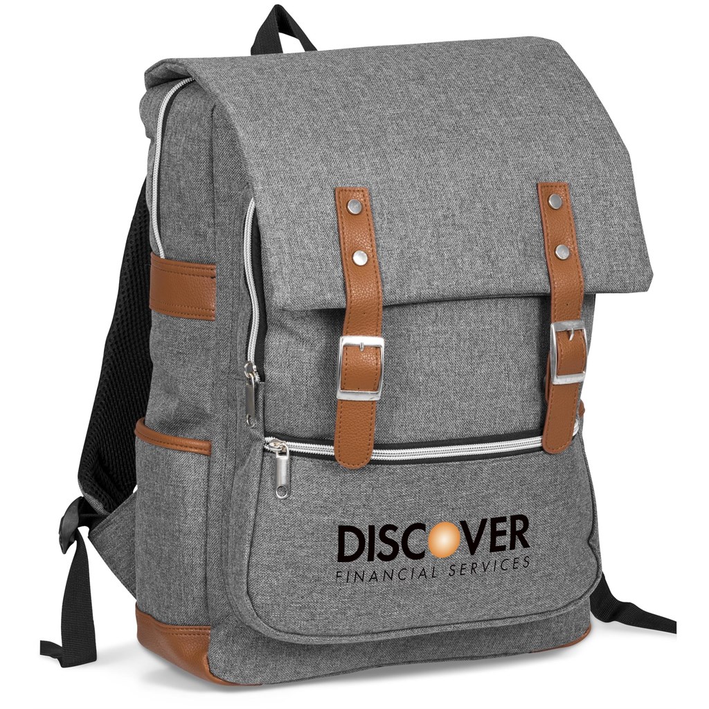 US Basic Hudson Laptop Backpack – Grey