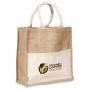 Okiyo Kachi Jute & Cotton Tote - Natural