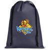 Quando Non-Woven Drawstring Pouch - Navy