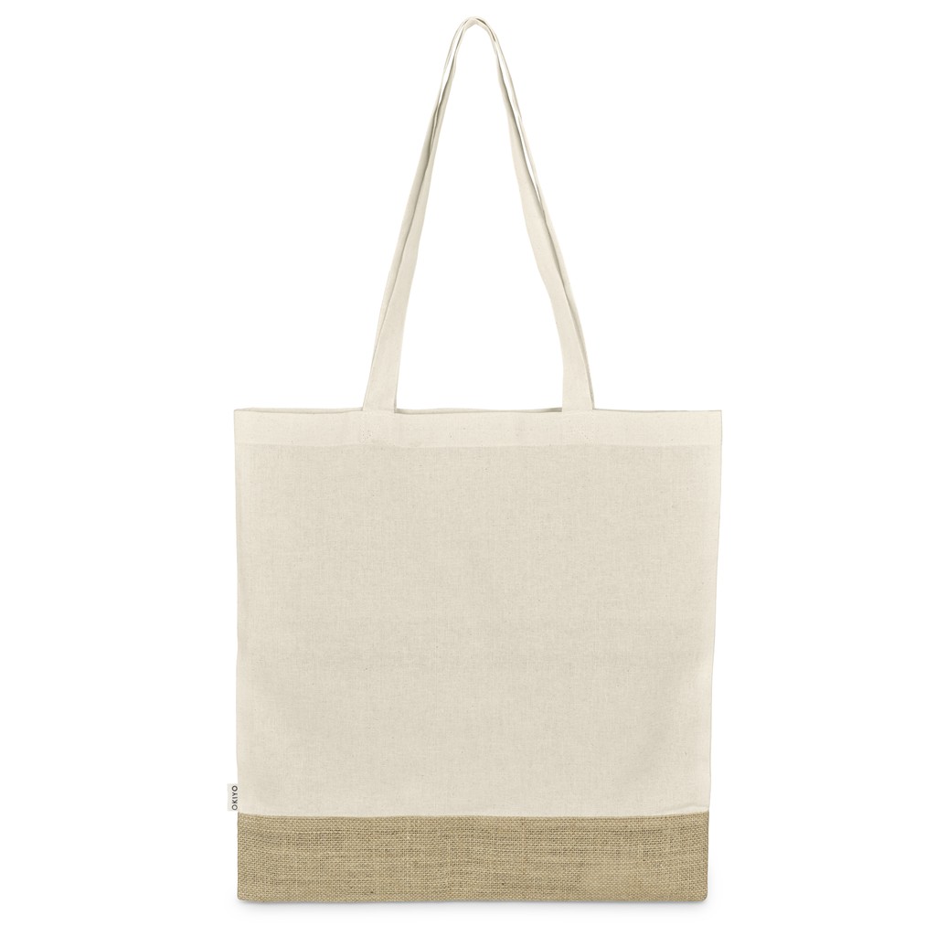 Okiyo Bijin Jute & Cotton Shopper – Natural