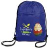 Northstar 210D Drawstring Bag - Blue