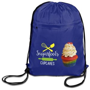 Northstar 210D Drawstring Bag in Blue