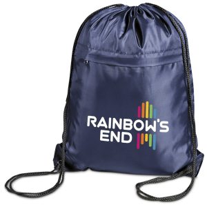 Northstar 210D Drawstring Bag in Navy