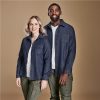 Mens Long Sleeve Eastwood Denim Shirt - Dark Blue