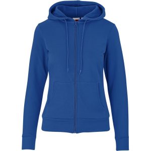 Ladies Bravo Hooded Sweater in Blue