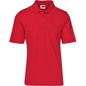 Mens Cardinal Golf Shirt in Red
