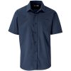 Mens Short Sleeve Kensington Shirt - Navy