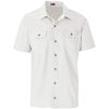 Mens Short Sleeve Wildstone Shirt - White