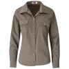 Ladies Long Sleeve Wildstone Shirt - Khaki