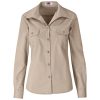 Ladies Long Sleeve Wildstone Shirt - Stone
