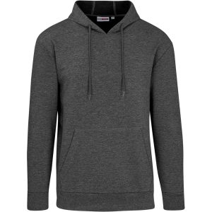 Mens Omega Hooded Sweater in Charcoal