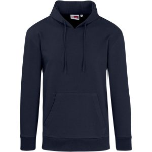 Mens Omega Hooded Sweater in Navy
