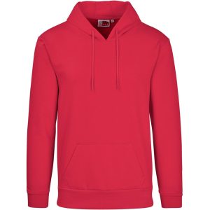 Mens Omega Hooded Sweater in Red