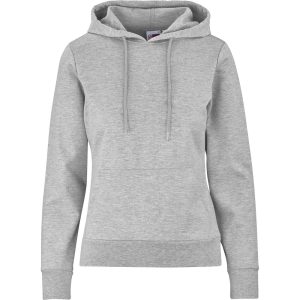 Ladies Omega Hooded Sweater in Grey