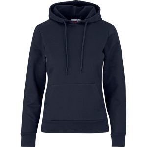 Ladies Omega Hooded Sweater in Navy