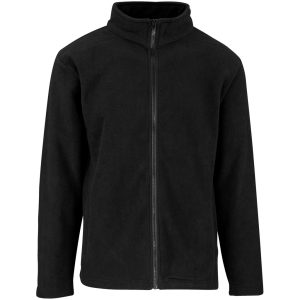 Mens Yukon Micro Fleece Jacket in Black