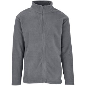 Mens Yukon Micro Fleece Jacket in Grey