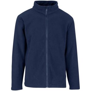 Mens Yukon Micro Fleece Jacket in Navy