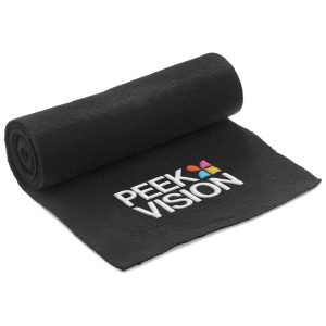 Team Acrylic Scarf in Black