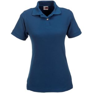 Ladies Boston Golf Shirt in Blue