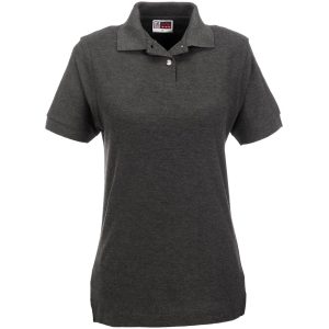 Ladies Boston Golf Shirt in Charcoal