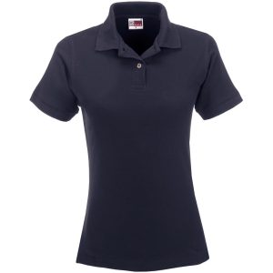 Ladies Boston Golf Shirt in Navy