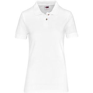 Ladies Boston Golf Shirt in White