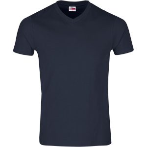Mens Super Club 165 V-Neck T-Shirt in Navy