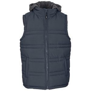 Mens Okinawa Bodywarmer in Charcoal