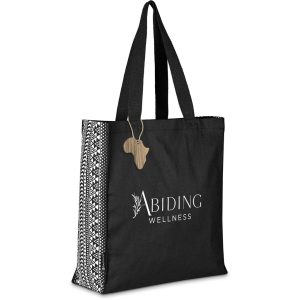 Andy Cartwright Symmetry Cotton Tote in Black