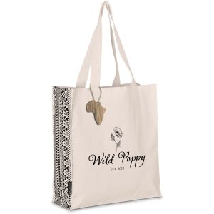 Andy Cartwright Symmetry Cotton Tote in Natural